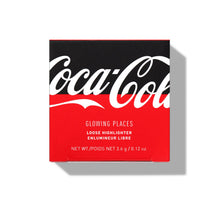 Load image into Gallery viewer, COCA-COLA X MORPHE GLOWING PLACES LOOSE HIGHLIGHTER - POP IT